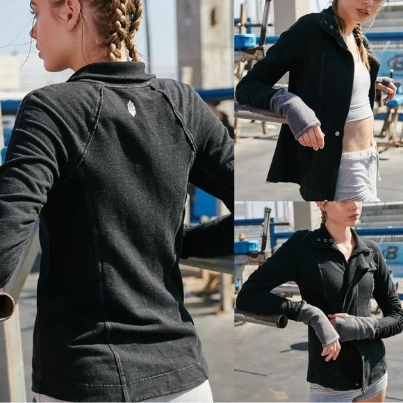 Free People Cool Zip Jacket - Picture 1 of 6